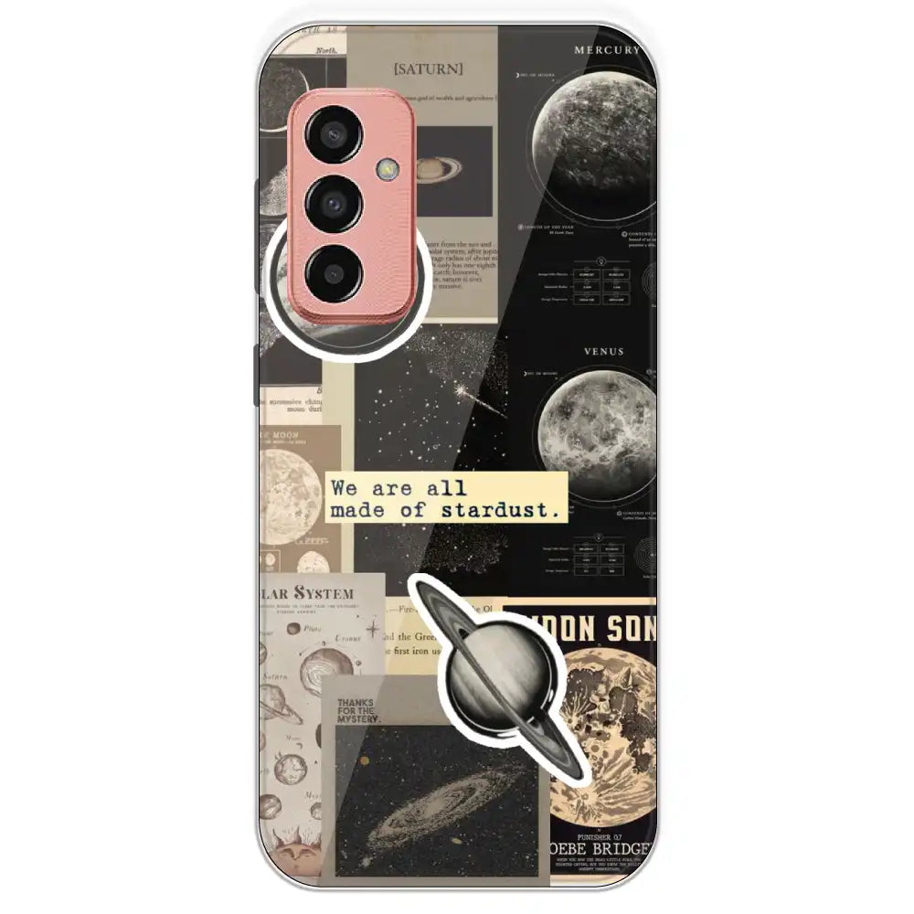 Planets - Printed Silicone Case For Samsung Galaxy F13