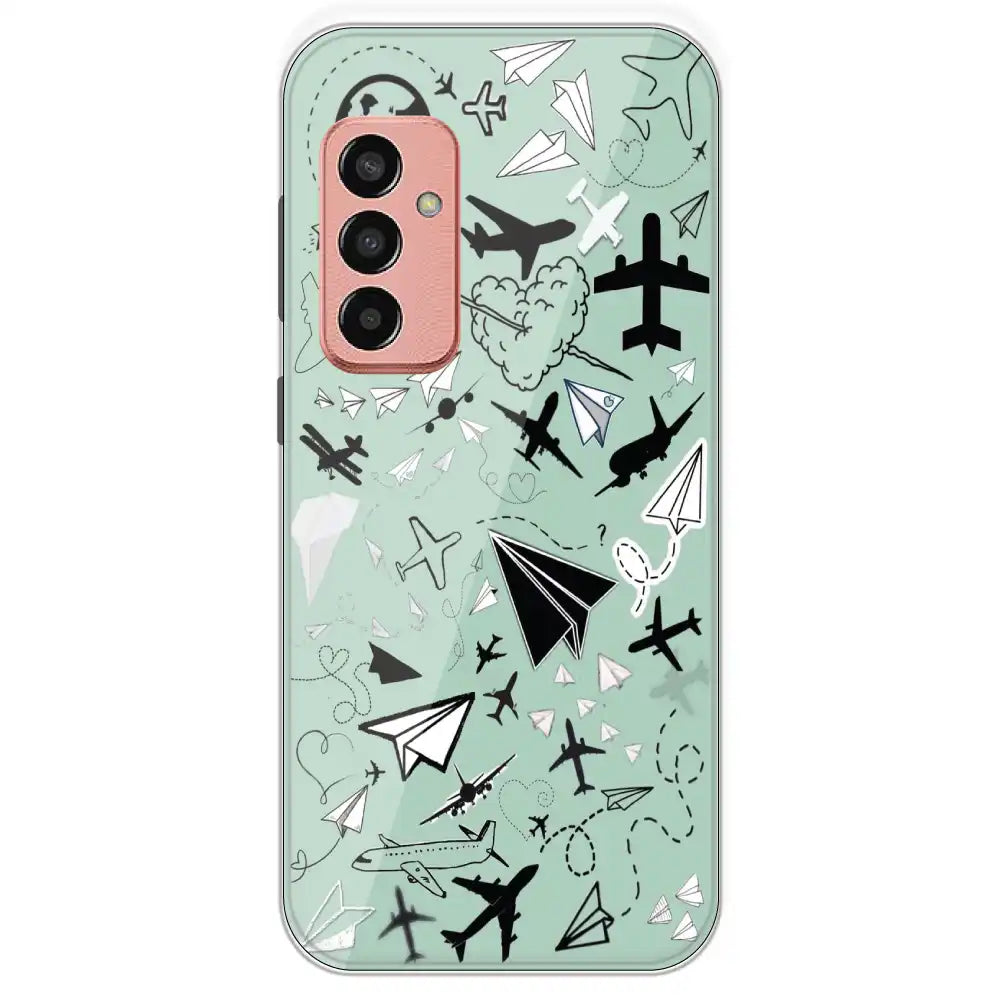 Planes - Printed Silicone Case For Samsung Galaxy F13
