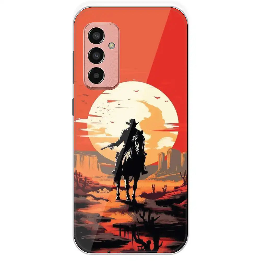 Cowboy - Printed Silicone Case For Samsung Galaxy F13