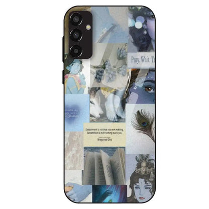 Krishna Aesthetic - Glass Case For Samsung Galaxy F13