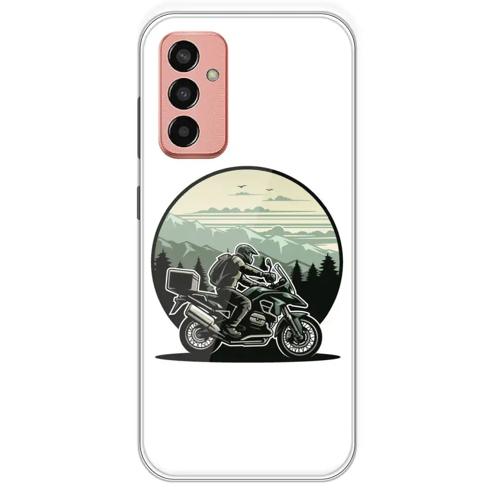 Biker - Printed Silicone Case For Samsung Galaxy F13