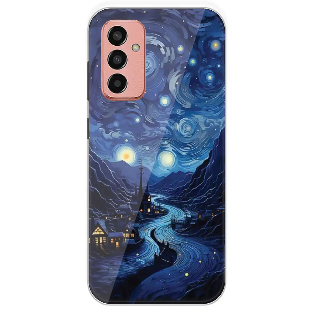 The Starry Night - Printed Silicone Case For Samsung Galaxy F13