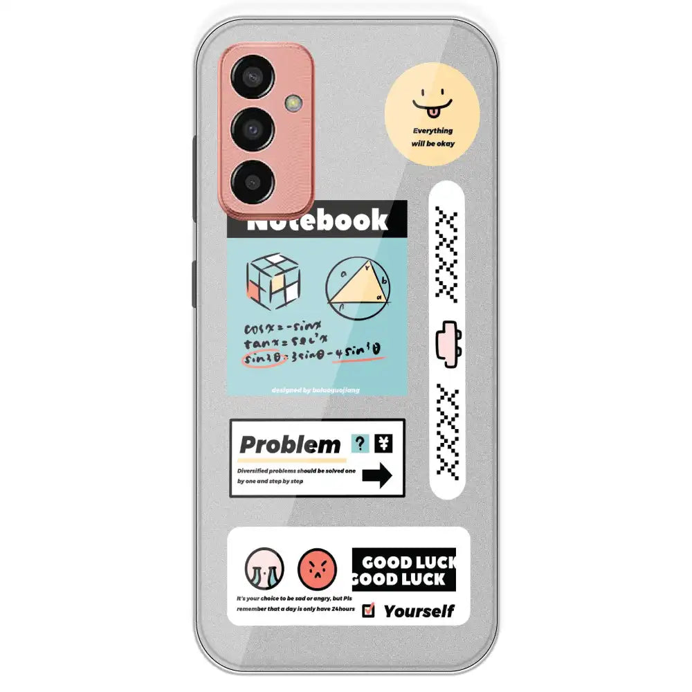 Exam Collage - Printed Silicone Case For Samsung Galaxy F13