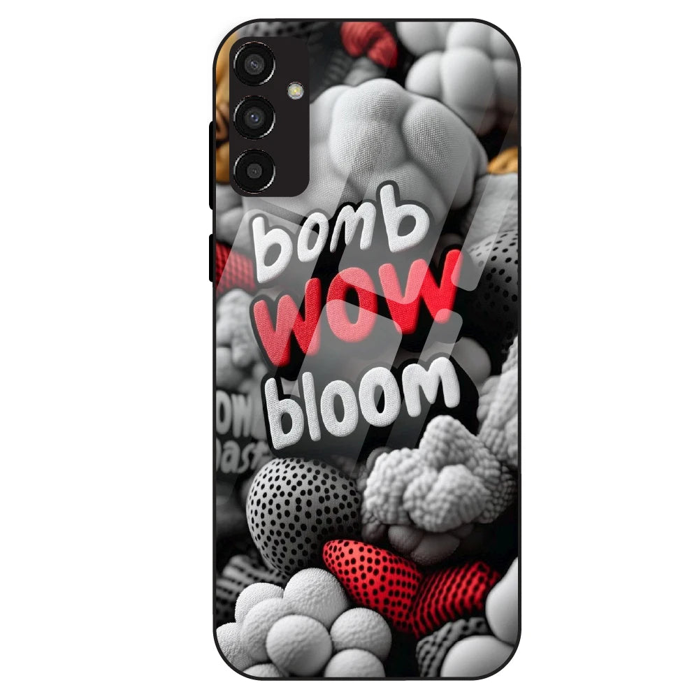 Urban Pop Text Aesthetic - Glass Case For Samsung Galaxy F13