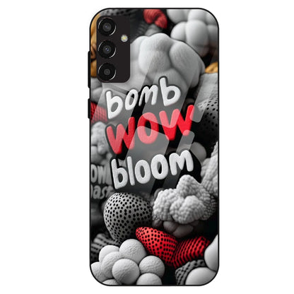 Urban Pop Text Aesthetic - Glass Case For Samsung Galaxy F13