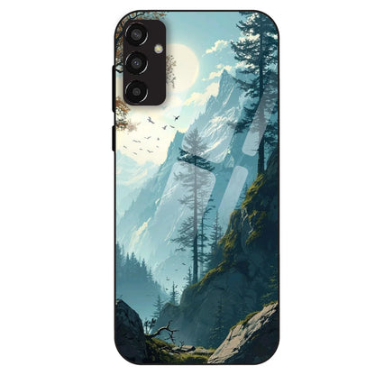 Mountain Landscape - Glass Case For Samsung Galaxy F13