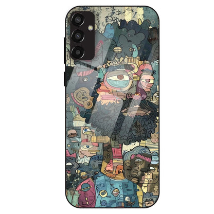 Urban Doodle Art - Glass Case For Samsung Galaxy F13