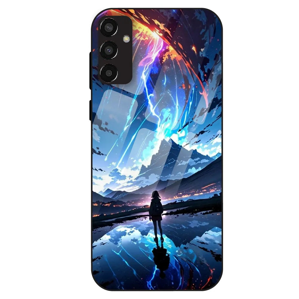 Dreamscape Sky - Glass Case For Samsung Galaxy F13