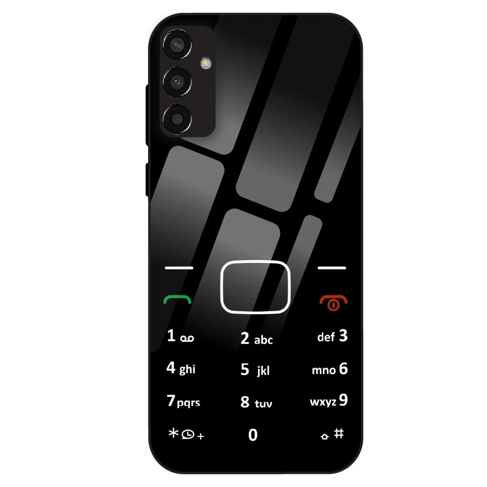 Retro Dial Pad Aesthetic - Glass Case For Samsung Galaxy F13