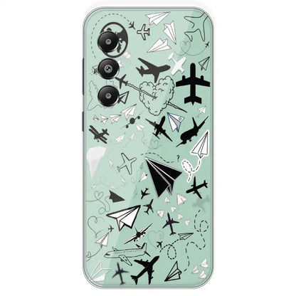 Planes - Printed Silicone Case For Samsung Galaxy F14