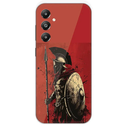 War - Printed Silicone Case For Samsung Galaxy F14