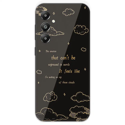 On Top Of Those Clouds - Printed Silicone Case For Samsung Galaxy F14