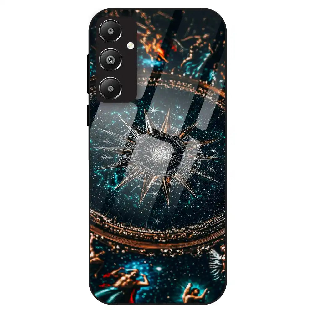 Celestial Star Compass - Glass Case For Samsung Galaxy F14