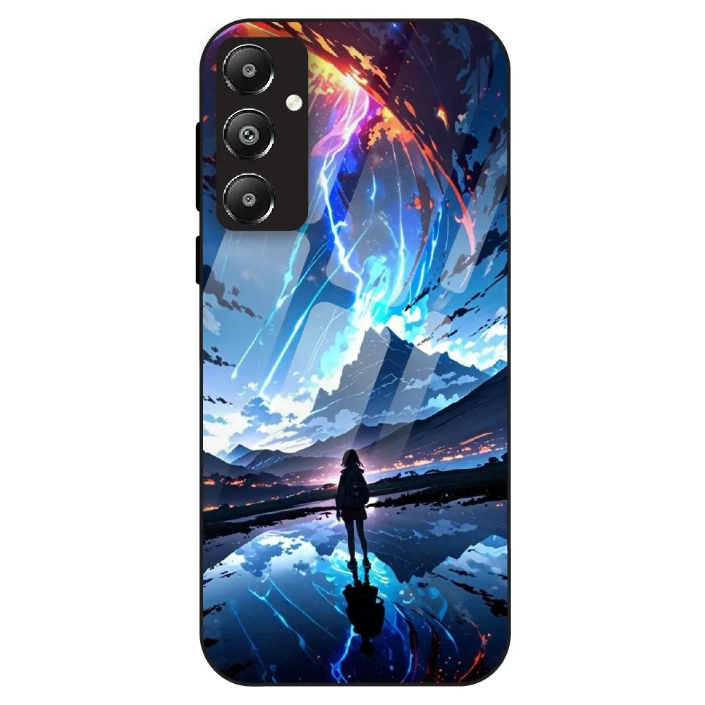 Dreamscape Sky - Glass Case For Samsung Galaxy F14