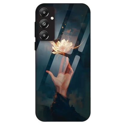 Mystic Hand & Bloom - Glass Case For Samsung Galaxy F14