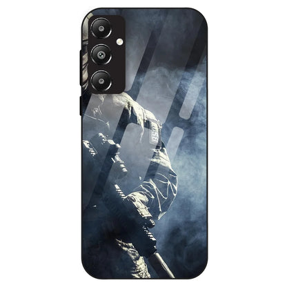 Tactical Soldier - Glass Case For Samsung Galaxy F14