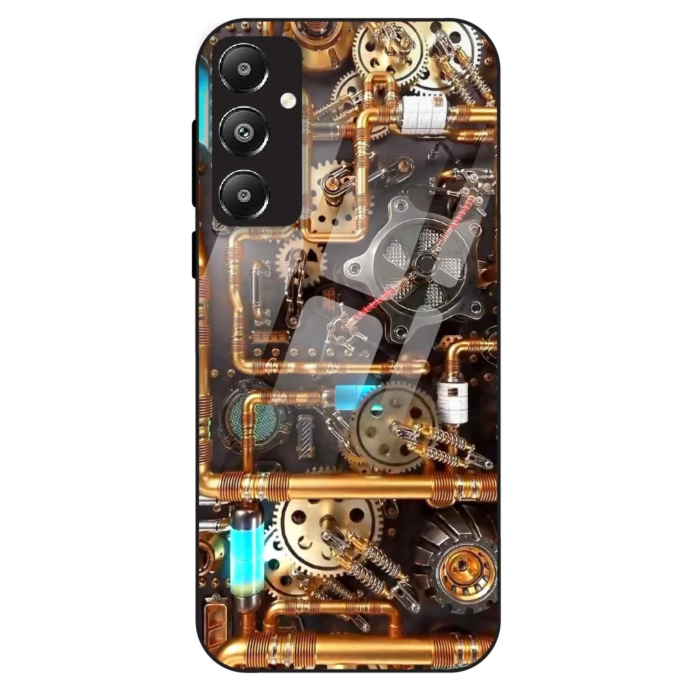 Steampunk Gear - Glass Case For Samsung Galaxy F14