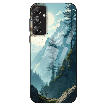 Mountain Landscape - Glass Case For Samsung Galaxy F14