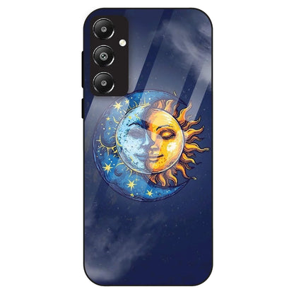 Celestial Eclipse Art - Glass Case For Samsung Galaxy F14