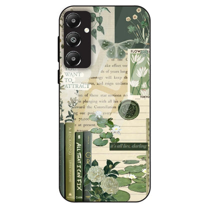 Botanical Vintage Collage - Glass Case For Samsung Galaxy F14