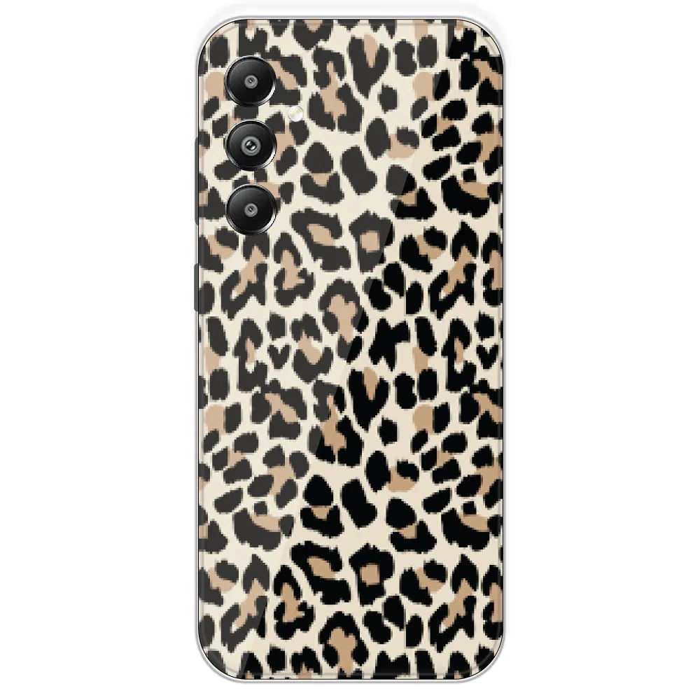 Leopard Print - Printed Silicone Case For Samsung Galaxy F14
