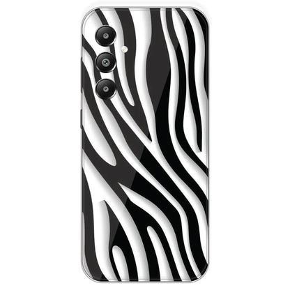Zebra Print - Printed Silicone Case For Samsung Galaxy F14