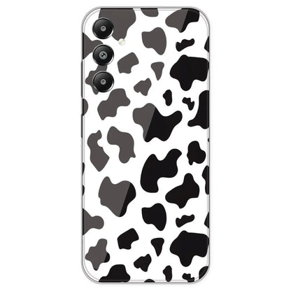 Cow Print - Clear Printed Silicone Case For Samsung Galaxy F14