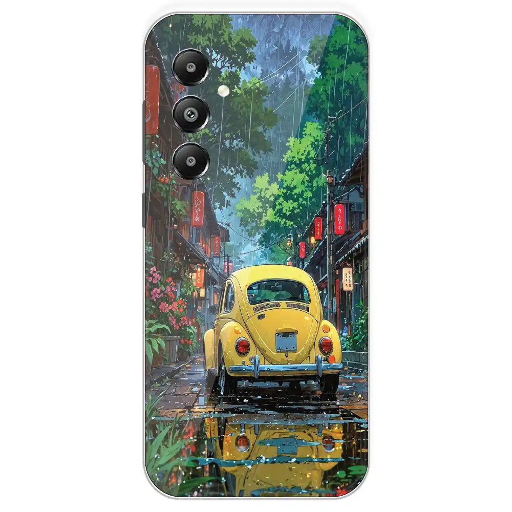 Yellow Bettle - Printed Silicone Case For Samsung Galaxy F15