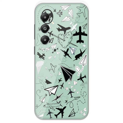 Planes - Printed Silicone Case For Samsung Galaxy F15