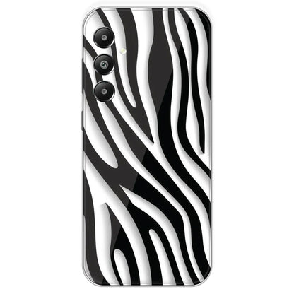 Zebra Print - Printed Silicone Case For Samsung Galaxy F15