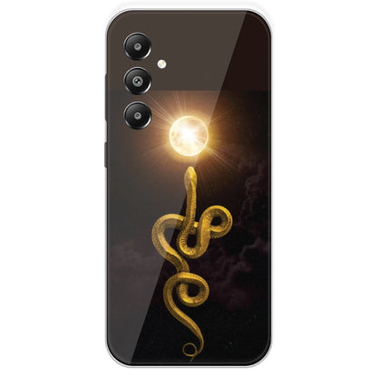 Golden Serpent - Printed Silicone Case For Samsung Galaxy F15