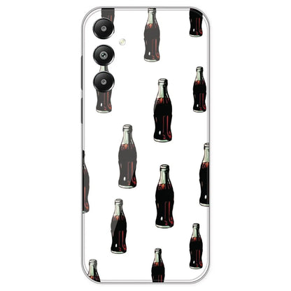 Soft Drink - Clear Printed Silicone Case For Samsung Galaxy F15
