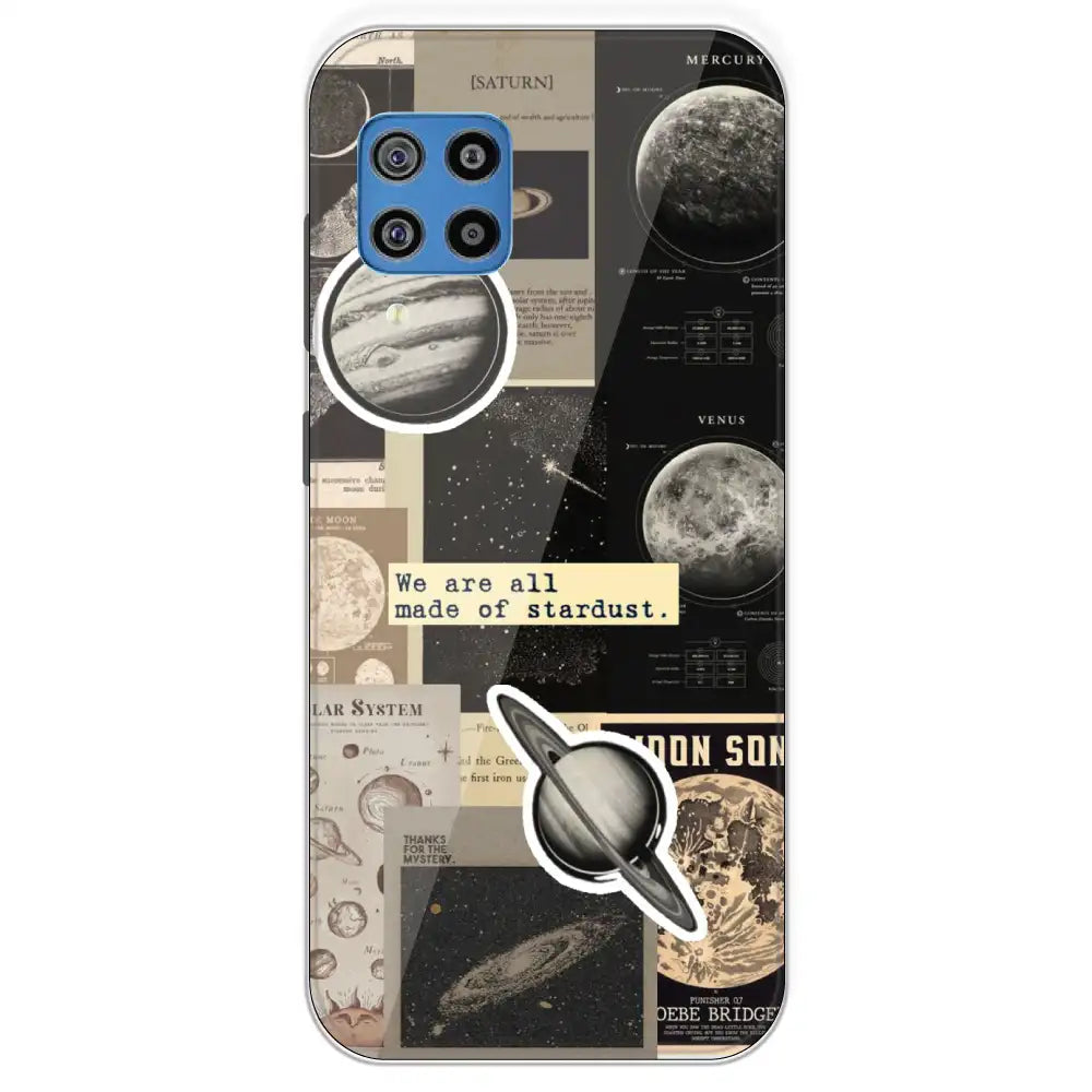 Planets - Printed Silicone Case For Samsung Galaxy F22