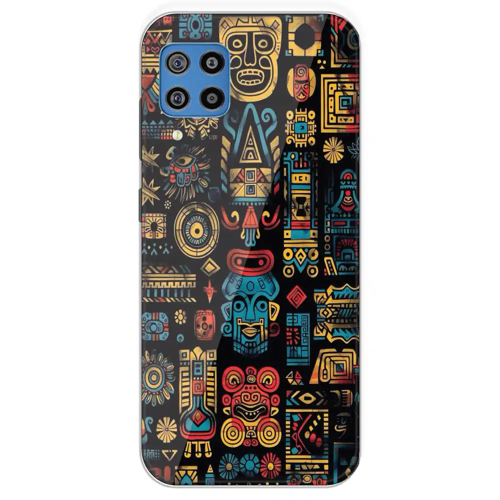 Modern Art - Printed Silicone Case For Samsung Galaxy F22