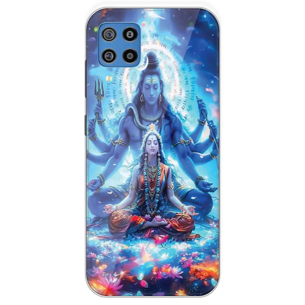 Shiv Parvati - Printed Silicone Case For Samsung Galaxy F22