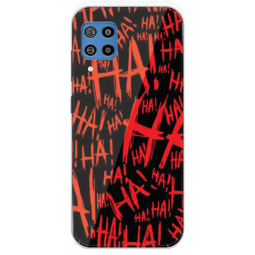 Ha ! - Printed Silicone Case For Samsung Galaxy F22