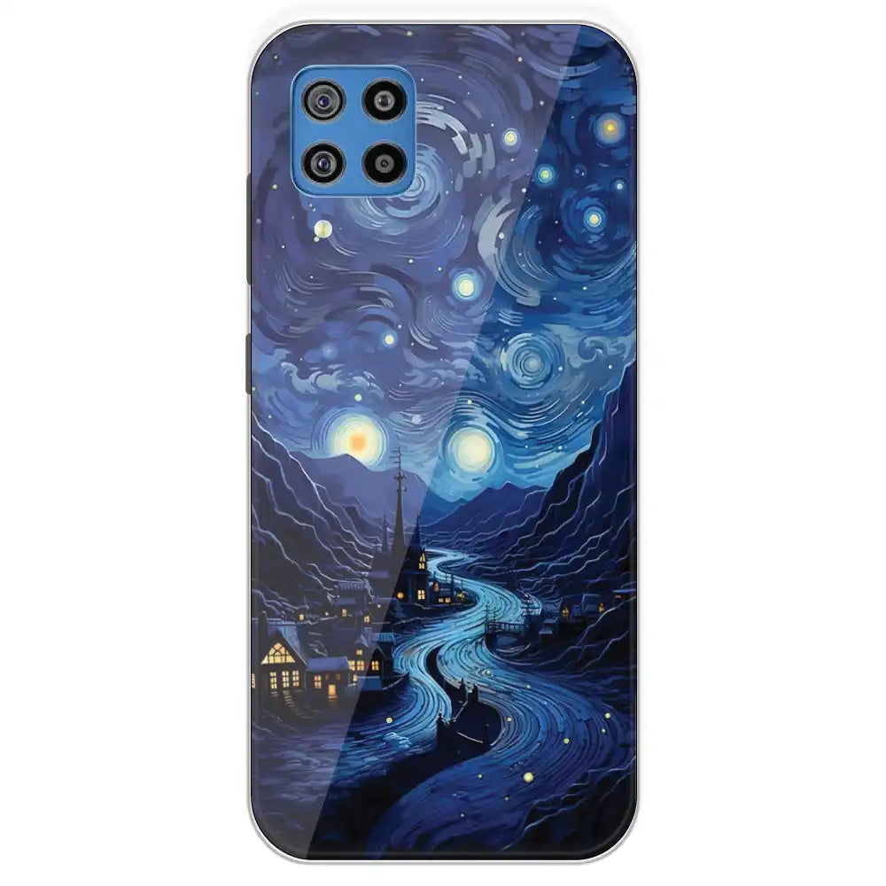 The Starry Night - Printed Silicone Case For Samsung Galaxy F22