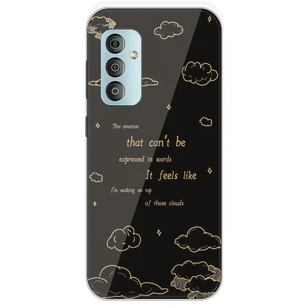 On Top Of Those Clouds - Printed Silicone Case For Samsung Galaxy F23