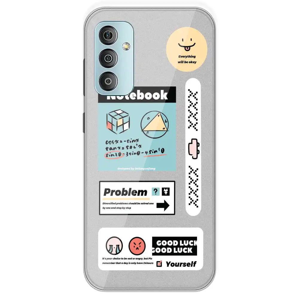 Exam Collage - Printed Silicone Case For Samsung Galaxy F23