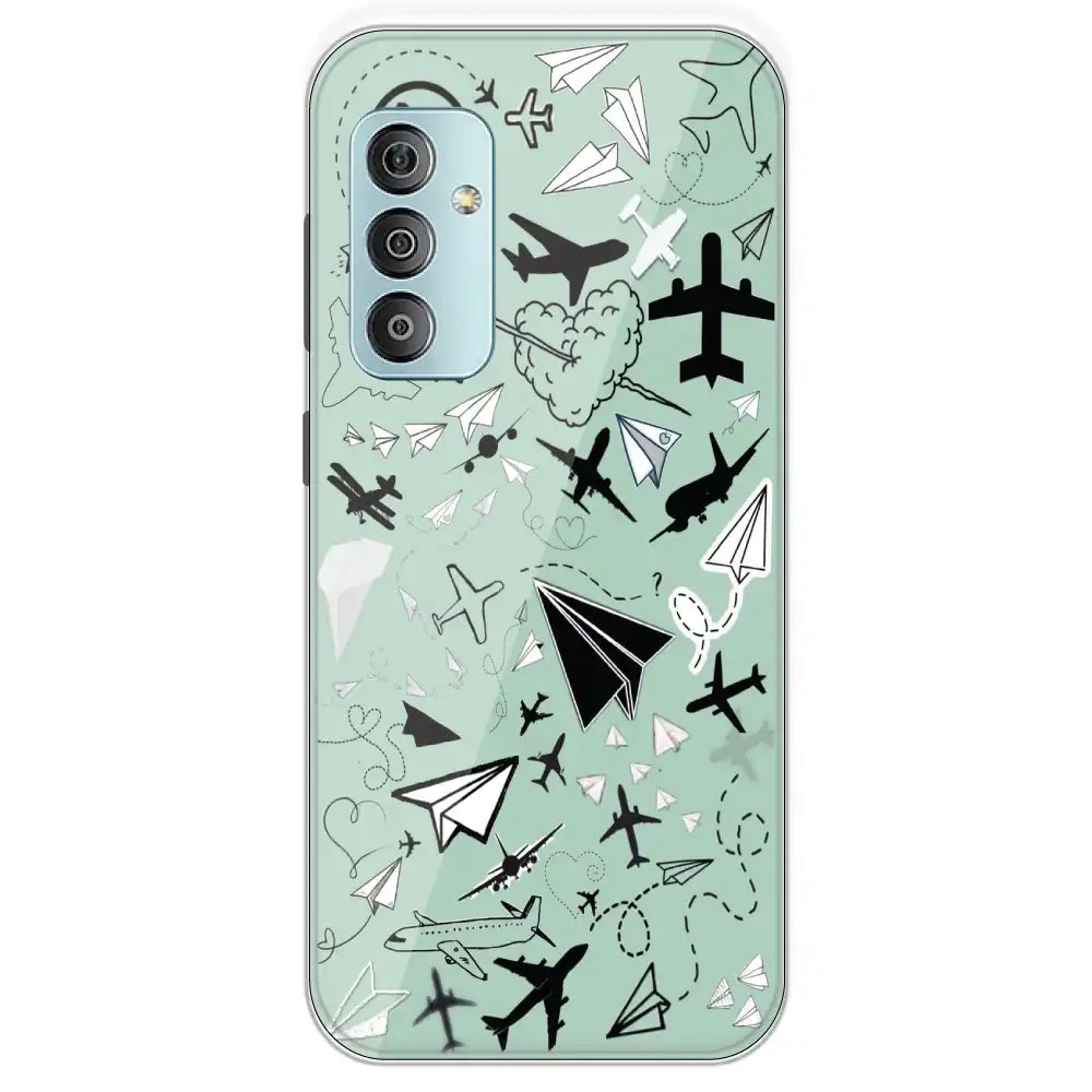 Planes - Printed Silicone Case For Samsung Galaxy F23