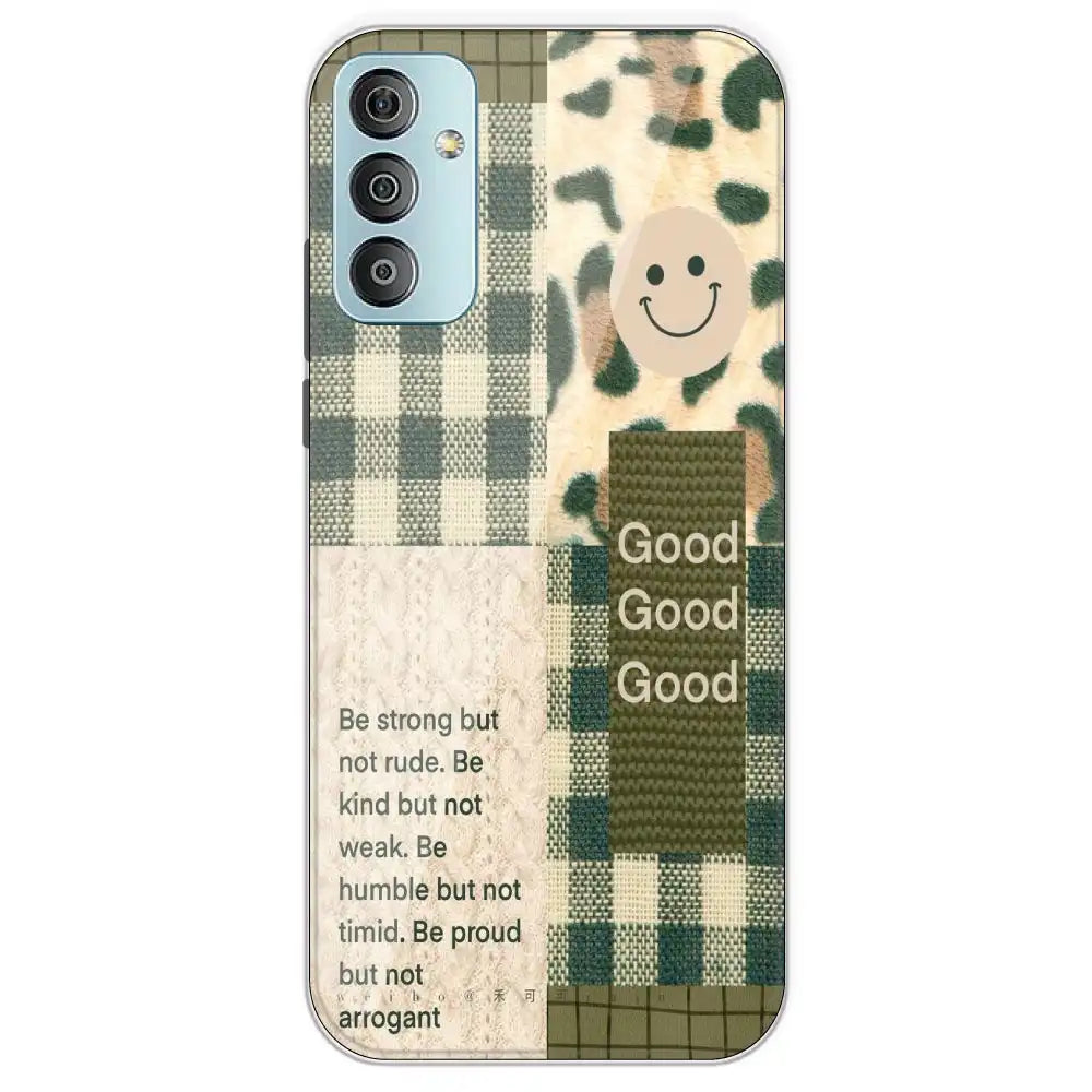 Patchwork Positivity - Printed Silicone Case For Samsung Galaxy F23