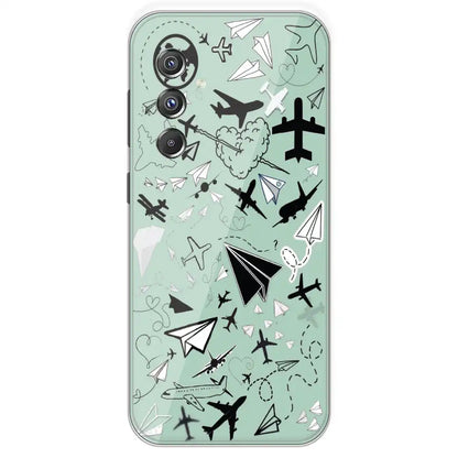 Planes - Printed Silicone Case For Samsung Galaxy F34