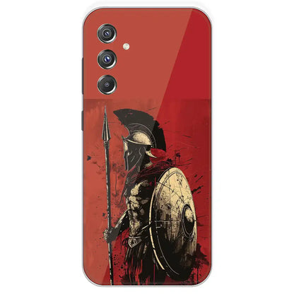 War - Printed Silicone Case For Samsung Galaxy F34
