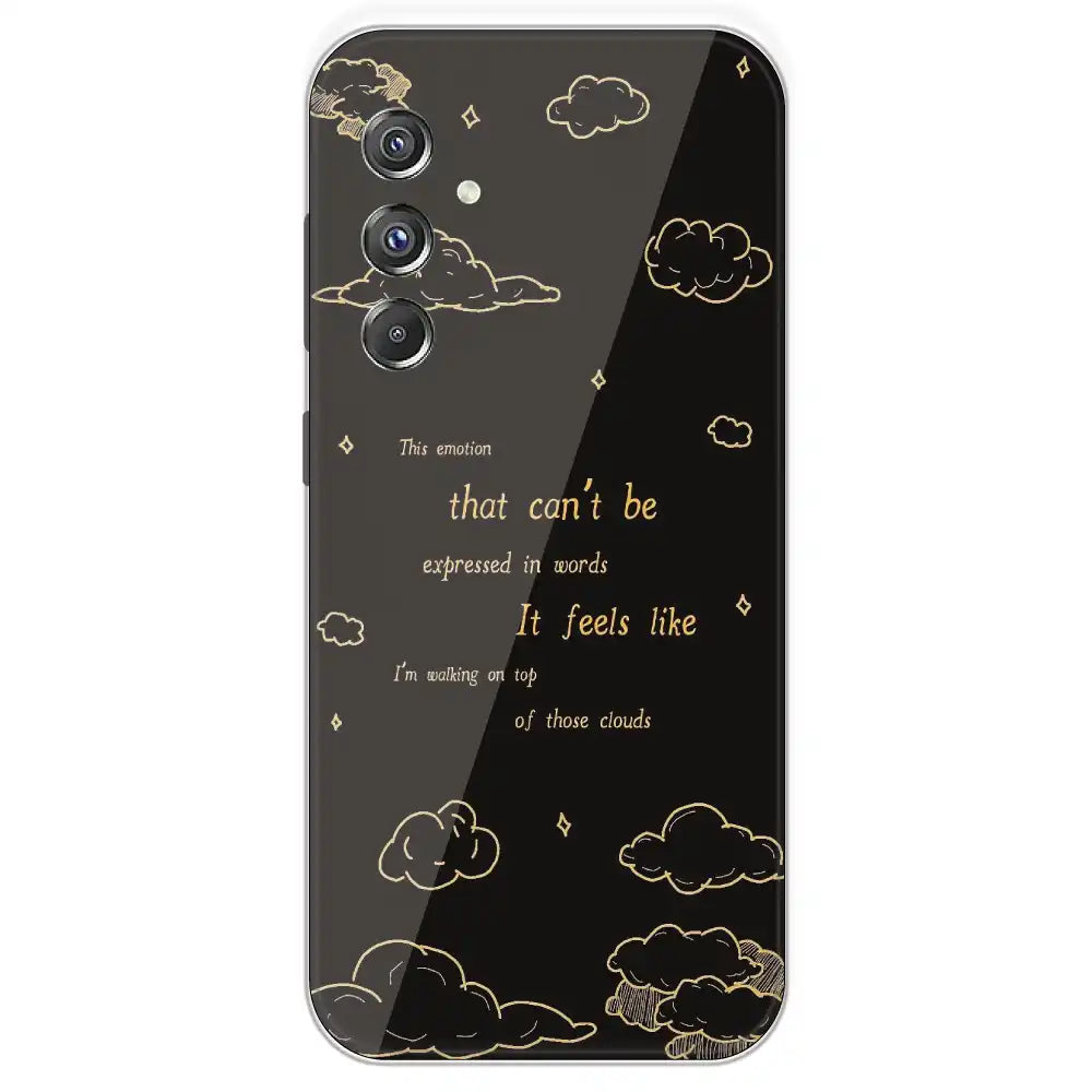 On Top Of Those Clouds - Printed Silicone Case For Samsung Galaxy F34