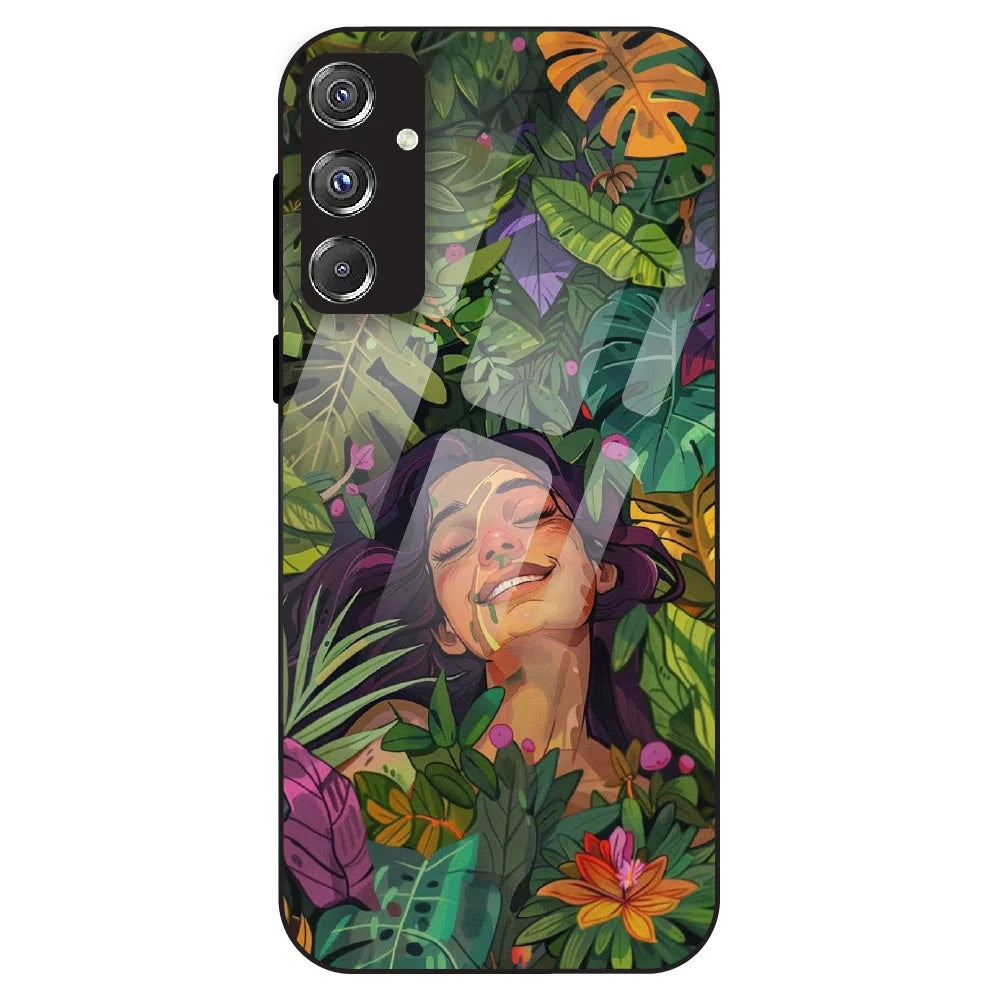 Nature Bliss Aesthetic - Glass Case For Samsung Galaxy F34