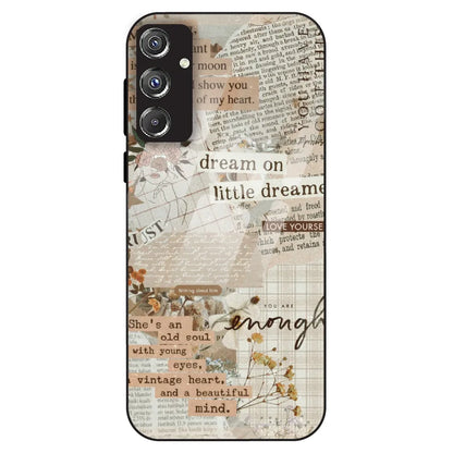 Vintage Quote - Glass Case For Samsung Galaxy F34