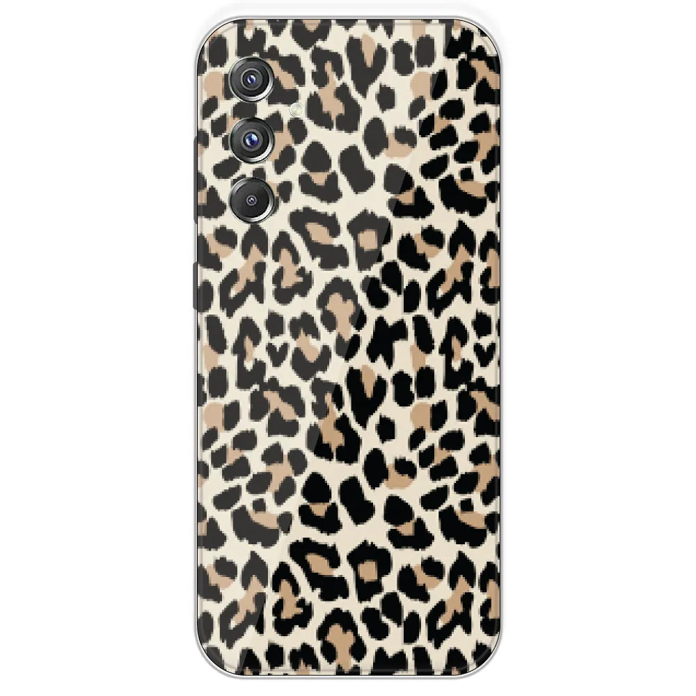 Leopard Print - Printed Silicone Case For Samsung Galaxy F34