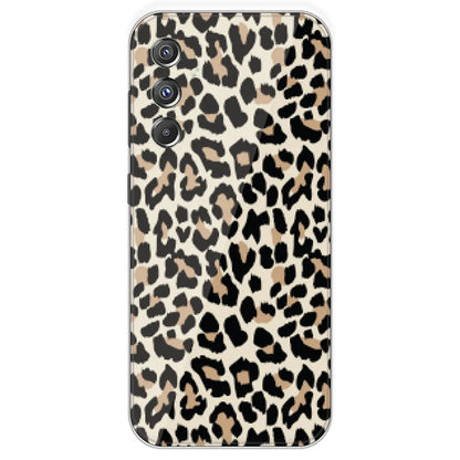 Leopard Print - Printed Silicone Case For Samsung Galaxy F34