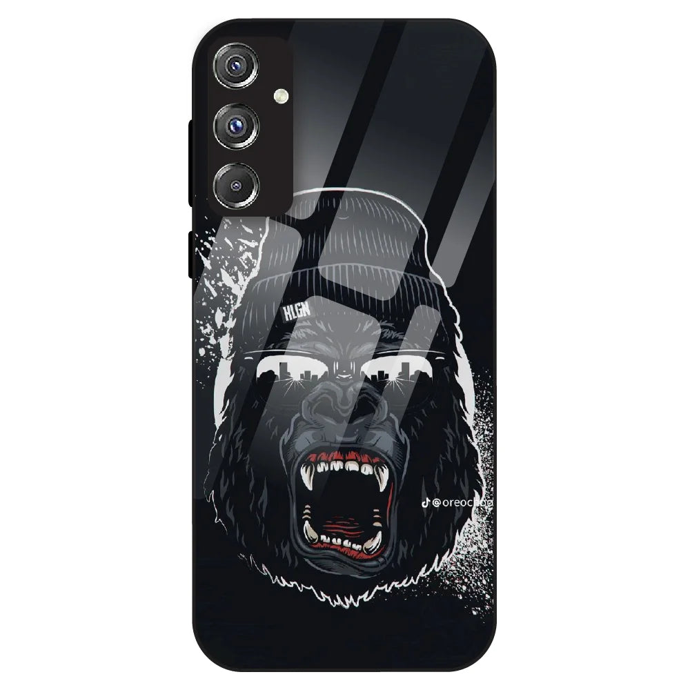 Savage Gorilla Street - Glass Case For Samsung Galaxy F34