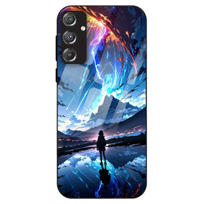 Dreamscape Sky - Glass Case For Samsung Galaxy F34